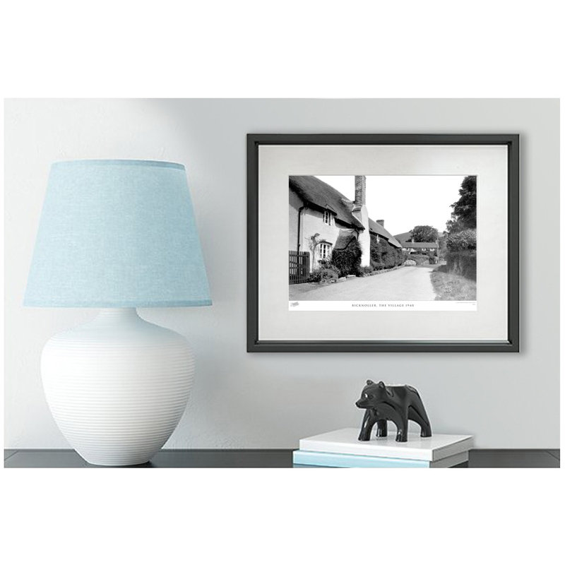 Bicknoller, The Village 1940 - Single Picture Frame Print, 28cm H x 36cm W x 2.3cm D
