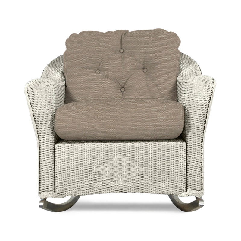 Reflections Outdoor Rocker Chair, Beach Navy, Linen