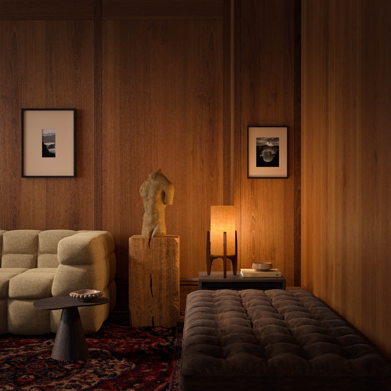  Lampe de table Zen, Natural Wood