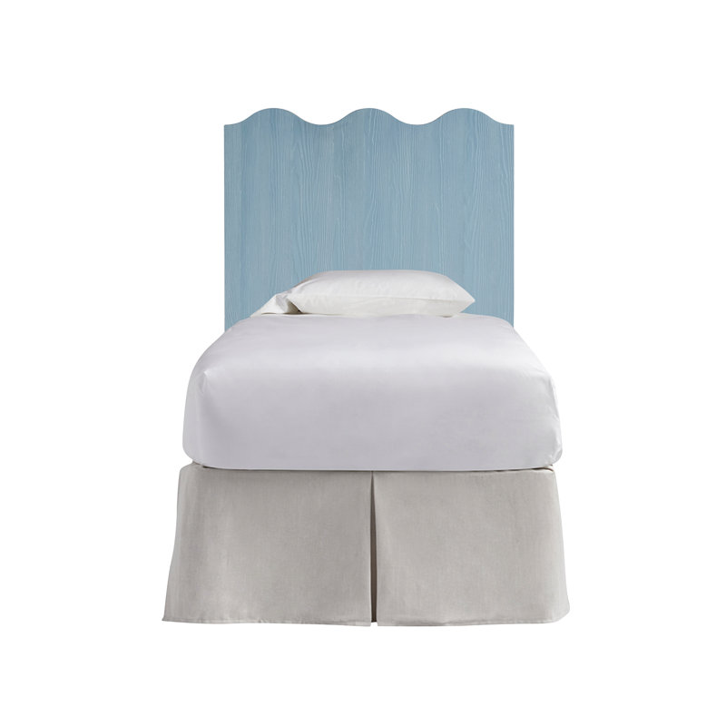 Surf City Panel Headboard, Twin, Sky Blue