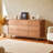Modern Simple Solid Wood Storage Porch Cabinet Solid Wood 9 -Drawer Accent Chest