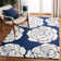 Cannen Hand Tufted Wool Floral Rug