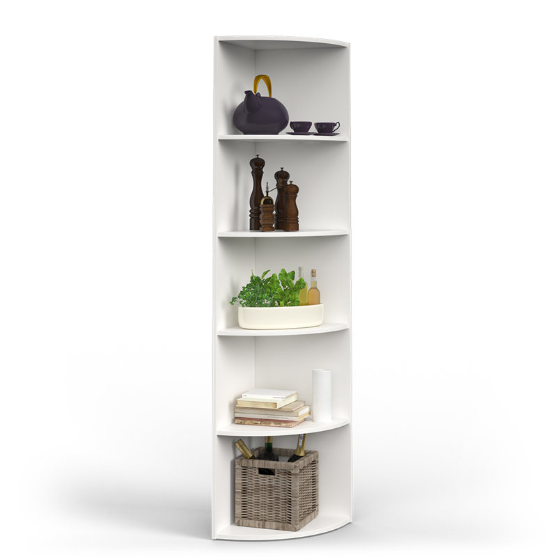 Birender Corner Bookcase