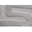 Tapis en polyester recyclé ivoire et blanc Luna Meara-129676497
