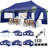 20' x 10' Waterproof Pop Up Canopy with Sidewalls-98540857