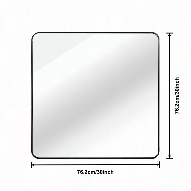 Miroir de salle de bain 30 po x 30 po, 30 po x 30 po