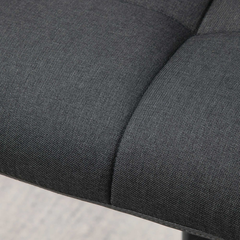 Tabouret Chermore, Noir