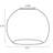 Jegor 4.75'' H Glass Round Lamp Shade