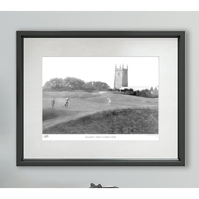 Lelant, Golf Links 1928 - Single Picture Frame Print