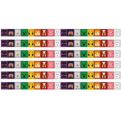 Minecraft Character Lineup Deco Trim