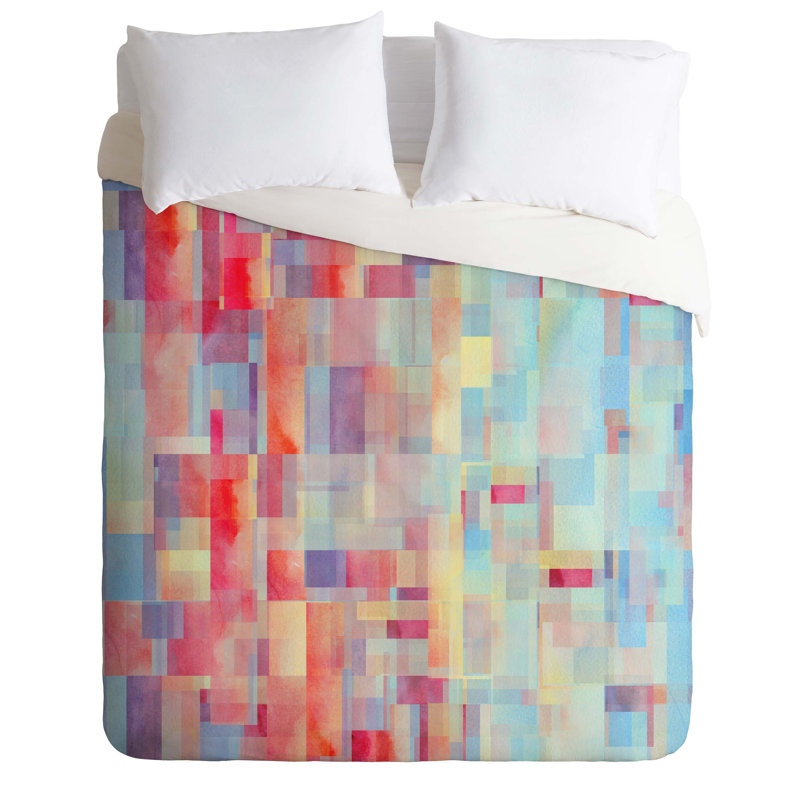 Ensemble de housse de couette Jacqueline Maldonado, Housse de couette simple / simple TG et 1 taie dé