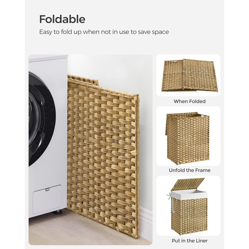 Polyester Laundry Room Organiser, Brown