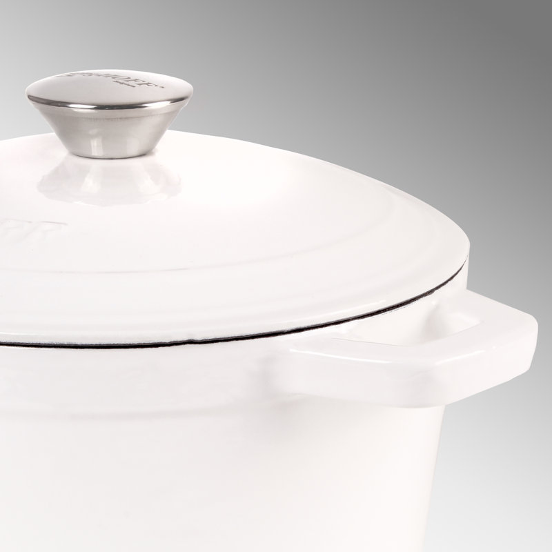 Ensemble en fonte 3 pièces BergHOFF Neo: cocotte de 3 pte et plaque de cuisson de 11 po