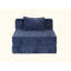 Canapé à compression, canapé-lit convertible au sol avec structure de forme fixe, canapé modulaire à assise simple sans os, sans assemblage requis, tissu chenille, pour la chambre à coucher du salon-1773388925