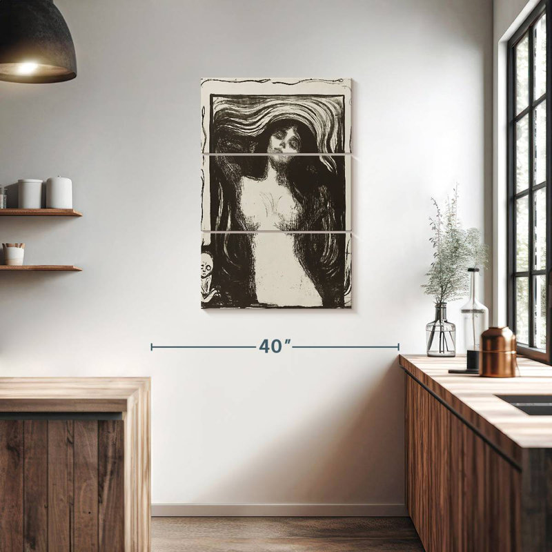 Leisha Madonna Liebendes Weib 1895, H 38 po x l 24 po