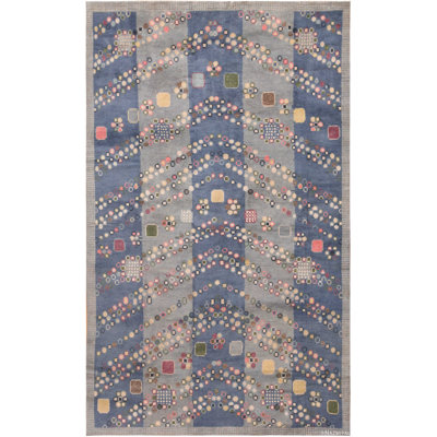 One-of-a-Kind 5'9" X 9'3" Hand Knotted Area Rug