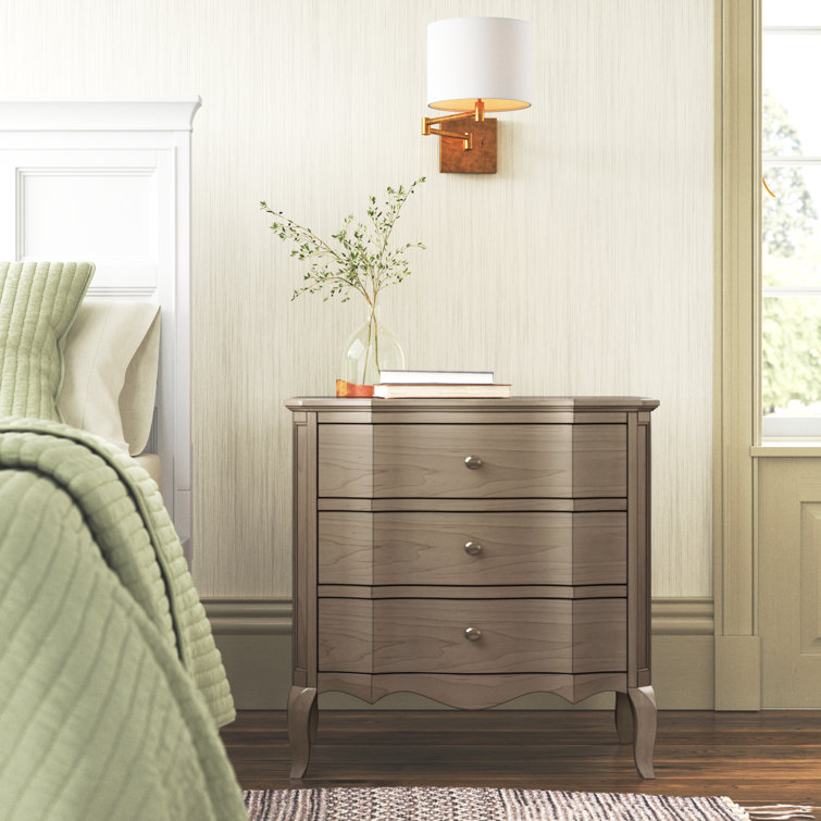 Feinstein 3 - Drawer Bachelor's Chest in Antique Taupe