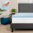 Addilynn 3" Cool Gel Infused Hypoallergenic Cooling Memory Foam Mattress Topper-300804176