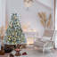 Arbre de Noël tout en fil métallique