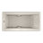 Fuzion® 70.75" x 35.5" Drop in/Undermount Whirlpool Tub-11165598-98222511