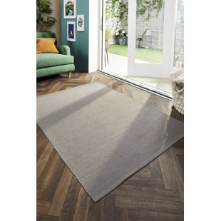 Woven Rugs Solid Colour Hand Woven Indoor / Outdoor Area Rug