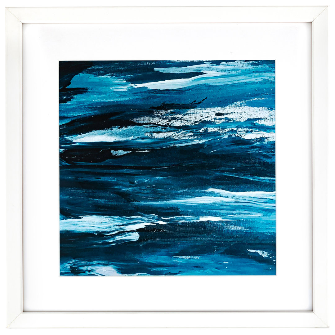 Tokarz White Wood Matte Picture Frame Charlton Home® Picture 