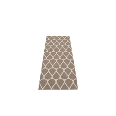 Otis Geometric Area Rug in Dark Mud/Beige