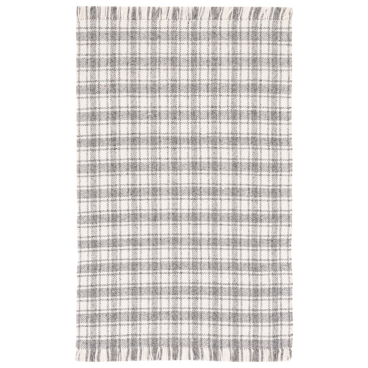 Natura Handwoven Wool Gray/Beige Area Rug