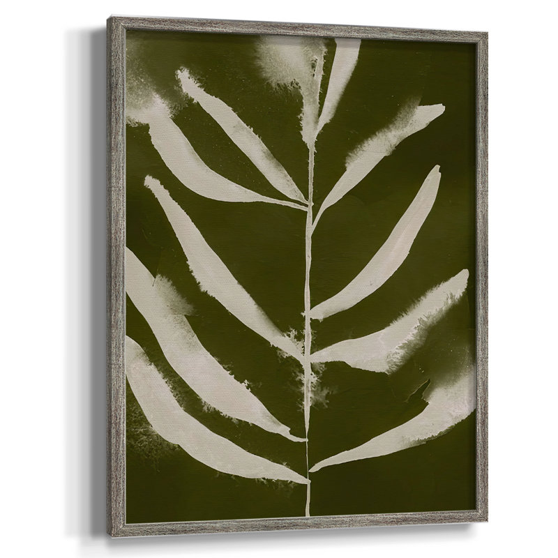 «Organic Bloom II», reproduction encadrée - bois massif, H 11 po x l 9 po