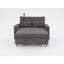 Fauteuil inclinable en cuir futon 3-en-1-101914178