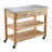 Cherise Kitchen Cart with Customizable Countertop-1822841045