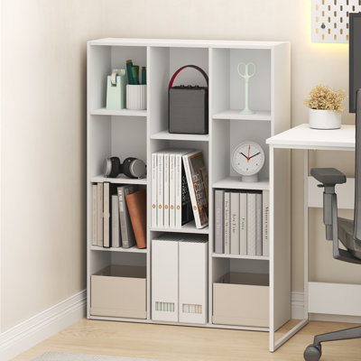 Tavorris 73.91cm W Manufactured Wood Shelving Unit