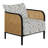 Havana Lounge Chair - Black/Natural Cane-979920530-951824291-951824247