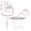 Solid Wood Patio Dining Set Table,