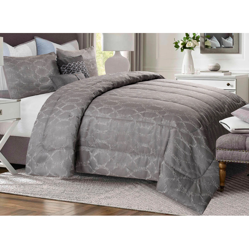 Geometric Shapes Comforter Set, King