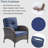 Wicker Outdoor Lounge Chair-444439025