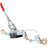 4T HAND Winch PULLER,DOUBLE GEAR,3 HOOKS, 12FT Cable,Power Cable Puller With Dual Gears Ratchet System For Easy Hand Pulling