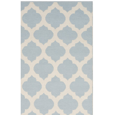 Romona Hand Woven Cotton Geometric Rug