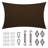 Amgo Rectangle Sun Shade Sail with Hardware Kit-105239385-105239386