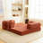 Corduroy Foldable Sofa Bed with High-Rebound Density Sponge-1561136076-1572568167