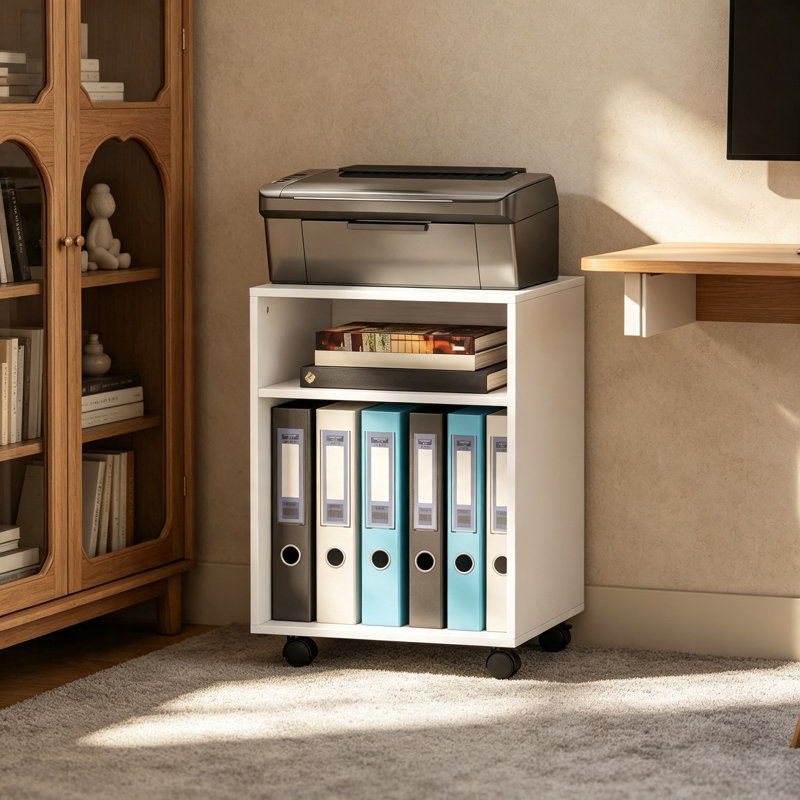 55.5cm H x 40cm W Printer Stand