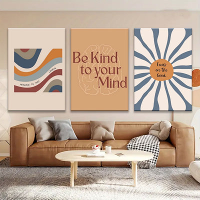 3 Piece Wrapped Canvas Print