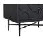 Petite table de chevet 2 tiroirs Samara - Noir-1083106113