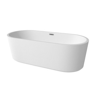 Sedona Casainc Freestanding Soaking Acrylic Bathtub