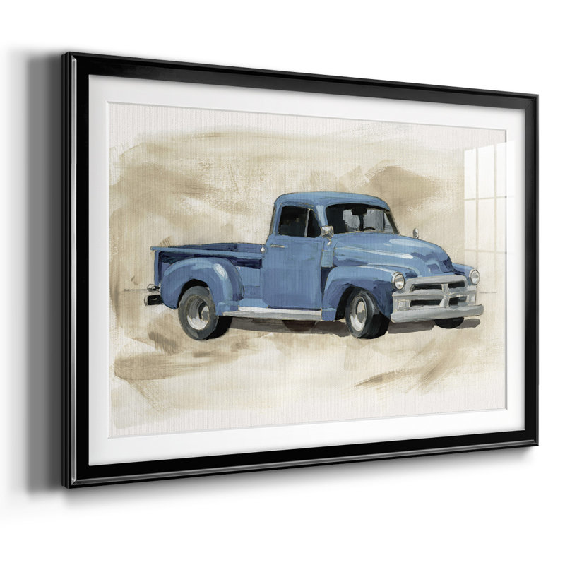«Pickup I», impression sur papier, Noir, H 30 po x l 44 po x P 1,5 po