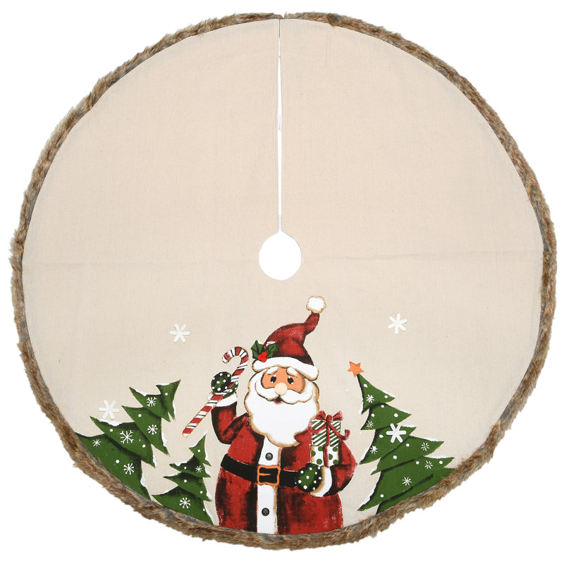 Jupe d'arbre de père Noël 48 "National Homestead Collection National Tree Company