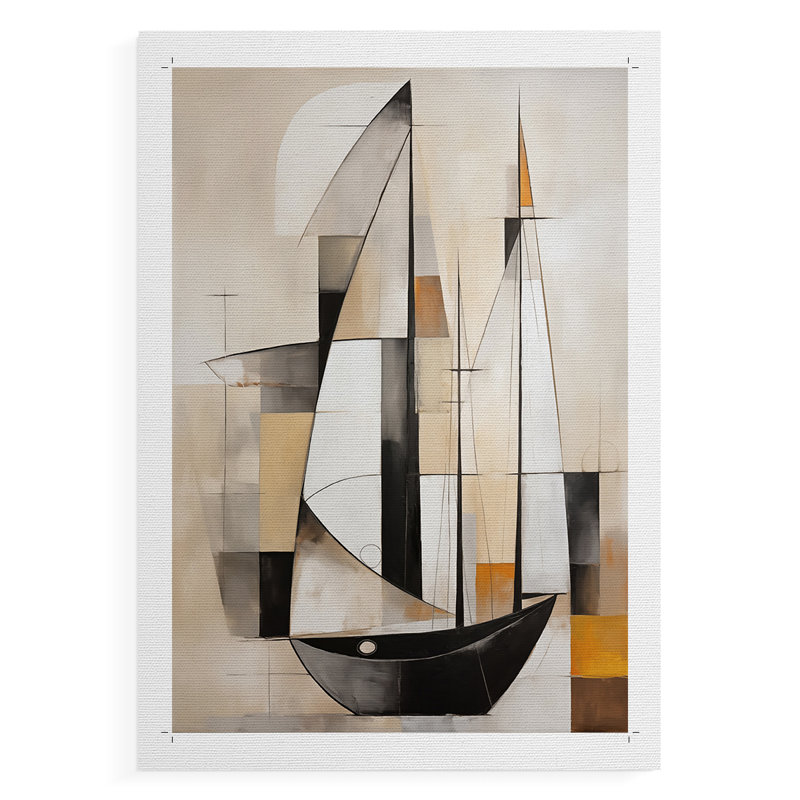 NAUTICAL Series CCCCLXXVVI - Impression sur toile seulement - NON CADRE, H 27 po x l 18 po