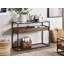 Dedmond 110cm Glass Top Console Table