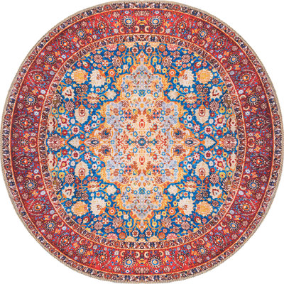Utin Chenille Oriental Indoor Rug