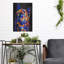 Art mural luxueux «Ophelia» par Dawg Painter, art mural en métal, 12 po x 16 po-101657900